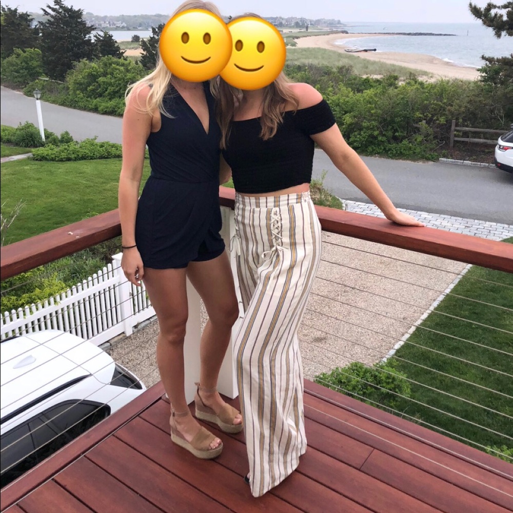 Honey Belle striped summer pants